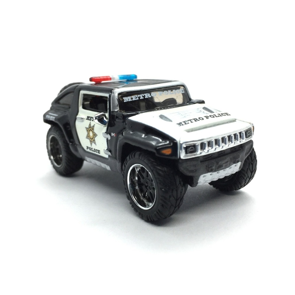 Maisto All Stars Rescue Force Hummer HX Concept Metro Police SUV‎ Die Cast 1/64